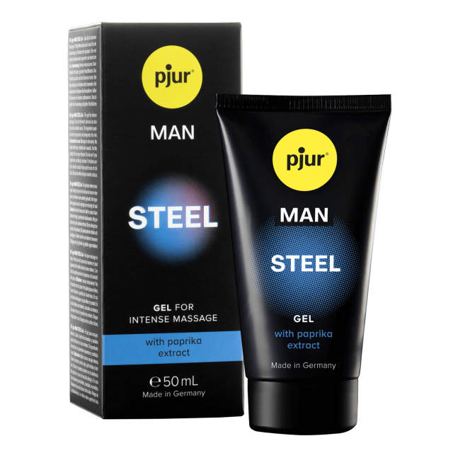 Збуджувальний гель для масажу Pjur Man Steel Ge, 50 мл