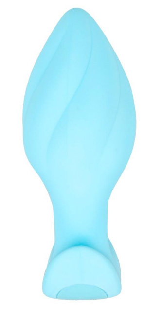 Korek analny Cuties Mini Butt Plug, 8 cm (niebieski)