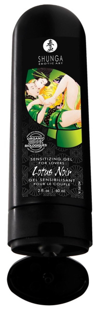 Збуджувальний гель унісекс Shunga Lotus Noir, 60 мл