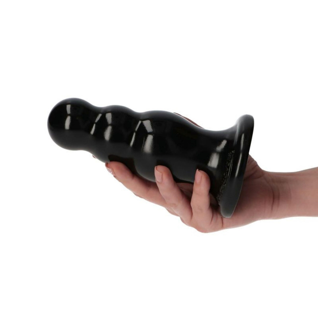 Toyz4lovers Italian Cock 6" - Korek analny, Czarny, 15 cm