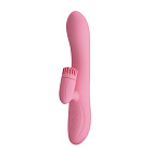 Вибратор-кролик Pretty Love Ghris, 20,5 см (розовый)