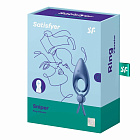 Ерекційне кільце Satisfyer Sniper, 13 см (блакитний)