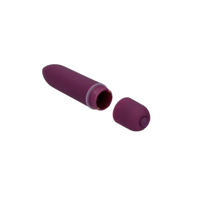 Mini wibrator Shots Toys Power Bullet, 9 cm (fioletowy)