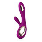Вибратор-кролик Lelo Soraya Wave, 21,8 см (малиновый)