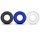 Набор эрекционных колец Power Plus Cock Ring Series Triple Donut, 3 шт (мульти)