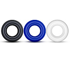 Lovetoy Power Plus Cock Ring Series Triple Donut - Zestaw pierścieni erekcyjnych, Multi, 3, 5 cm