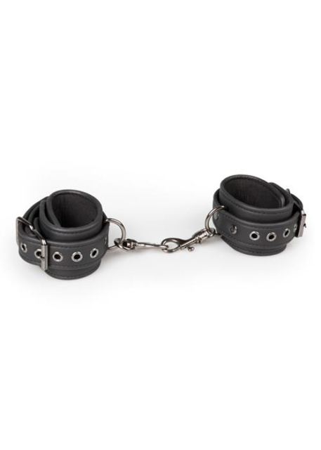 BDSM набор EasyToys Neck and Wrist Restraint (черный)