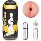 Мастурбатор с вибрацией LoveToy Sex In A Can Anus Stamina Tunnel (телесный)