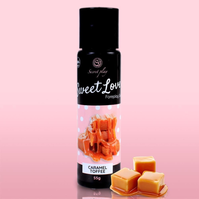 Оральний гель Secret Play Foreplay Gel Sweet Love карамель, 55 мл