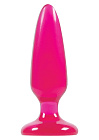 Анальна пробка Pleasure Plug Small, 10 см (рожевий)