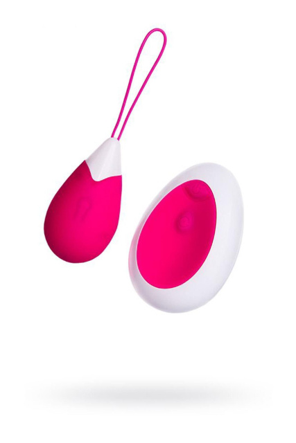 Toyfa Vibrating egg - Wibrujące jajko, Różowy, 12 cm