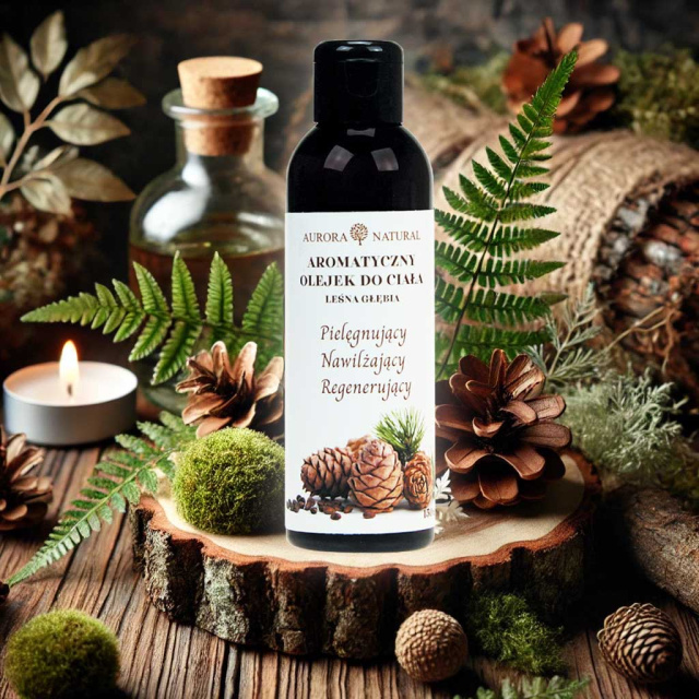 Aurora Aurora Naturals - Olejek do masażu, Las, 150 ml