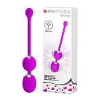 Вагінальні кульки Pretty Love Werner Kegel Ball, 20.5 см (фіолетовий)