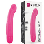 Вібратор для точки G Dorcel Real Vibration Magenta 2.0, 22 см (рожевий)