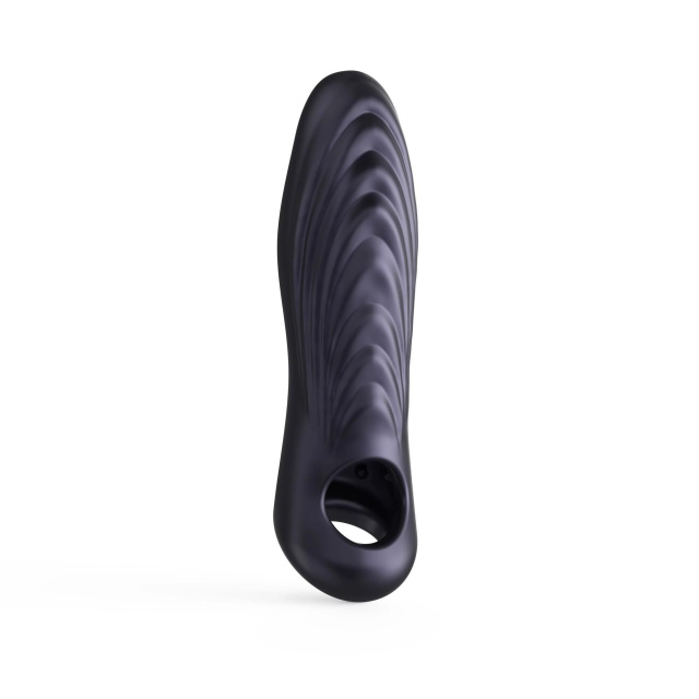 Насадка на пенис Dorcel Man.Wand Ryzer Max, 18.2 см (сливовый)