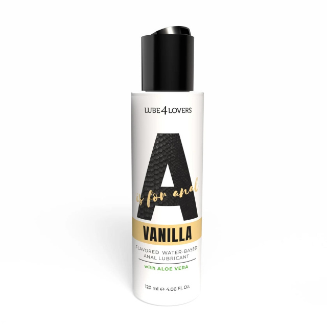 Lube4lovers A is for Anal Vanilla - Lubrykant analny, 120 ml