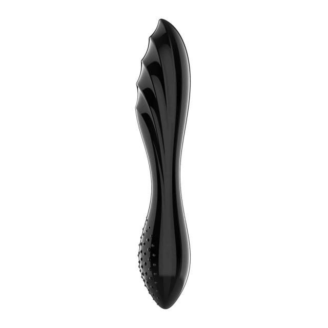 Фаллоимитатор Satisfyer Dazzling Crystal 1, 18.4 см (черный)