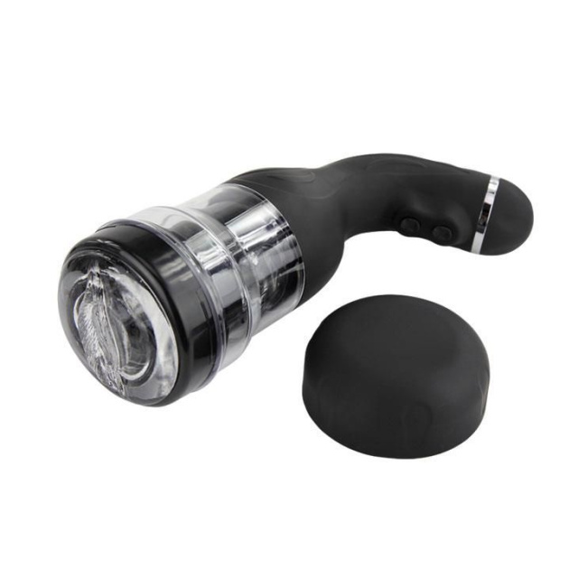 BAILE Rotation Lover USB 5 Functions - Masturbator, Czarny, 26.5 cm