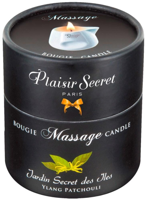 Масажна свічка Plaisir Secret Ylang Patchoul, 80 мл