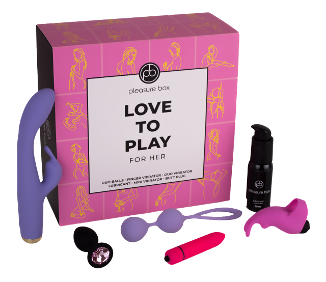 Набор секс-игрушек Love To Play For Her, 6шт