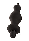 Korek analny Adrien Lastic Bullet Amuse, 12 cm (czarny)