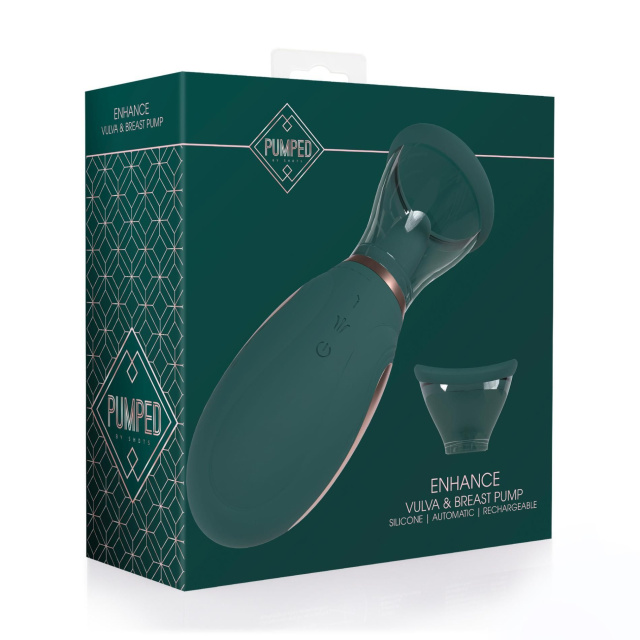 Pumped by Shots Enhance - Pumped by, Zielony, 22 cm