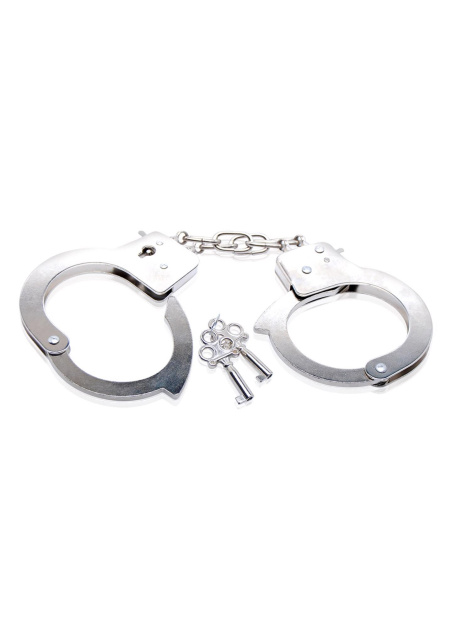 Наручники Fetish Fantasy Beginner Metal Cuffs (сріблястий)