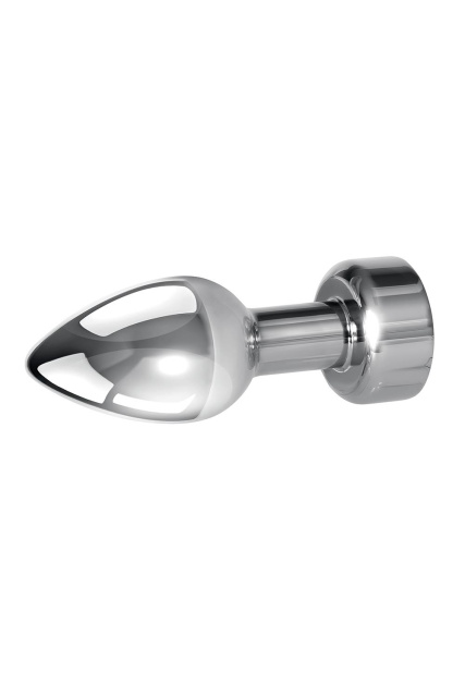 Korek analny Wtyczka metalowa Gender X Rockin, 9,2 cm (srebrna)