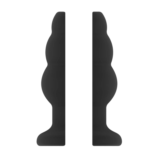 Анальный тоннель Sono Hollow Tunnel Butt Plug No.51, 12.7 см (черный)