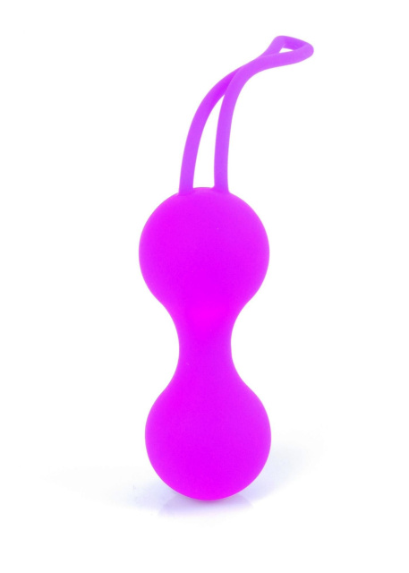 Набір вагінальних кульок Boss Series Silicone Kegal Balls, 3 шт (фіолетовий)