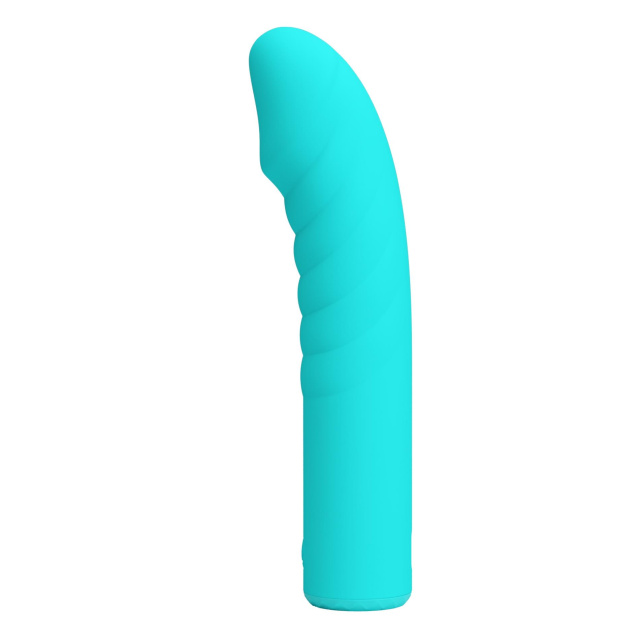 Pretty Love Rylan - Wibrator, Turkus, 16 cm