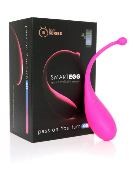 Віброяйце B-Series Smart Egg, 3.5 см (рожевий)