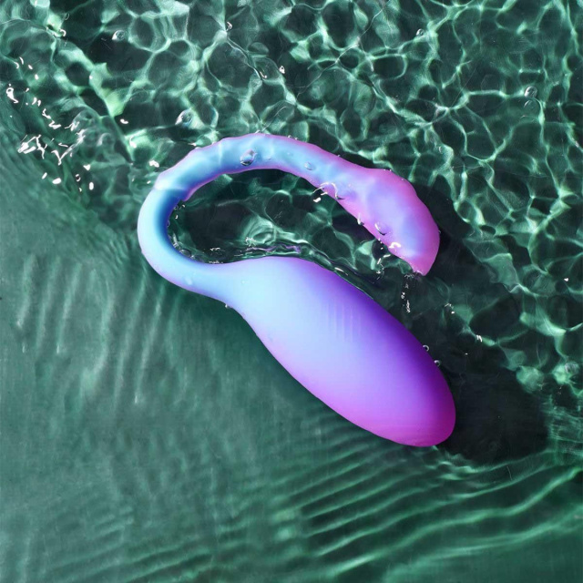 Magic Motion Magic Flamingo Max - Wibrujące jajko, Niebieski, 11 cm