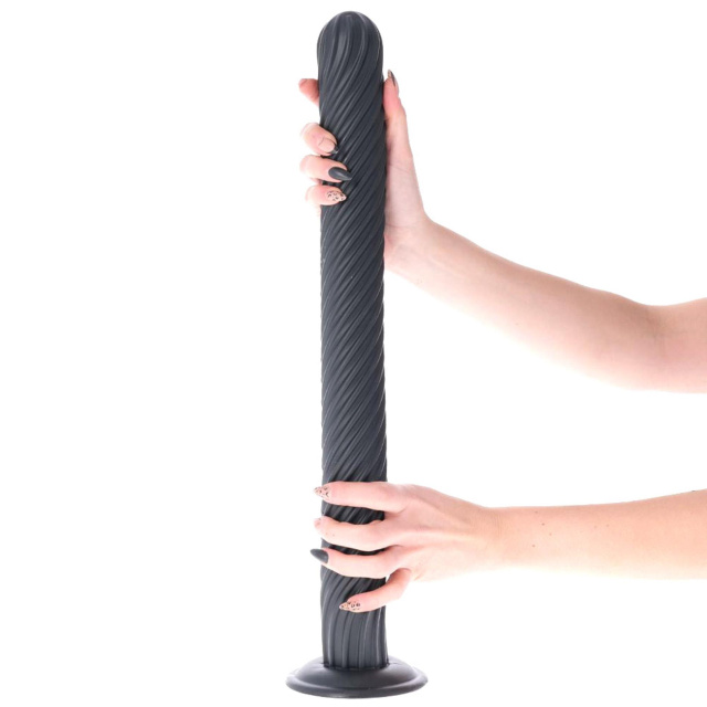 Toyz4lovers Gunung - Korek analny do fistingu, Czarny, 51 cm