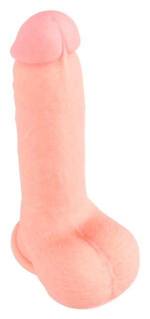 Фаллоимитатор Medical Silicone Dildo, 20 см (телесный)