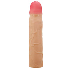 Насадка на пенис Pretty Love Kylian Flesh 3'', 20,5 см (телесный)
