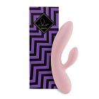 Вибратор-кролик FeelzToys Lea, 20,2 см (светло-розовый)