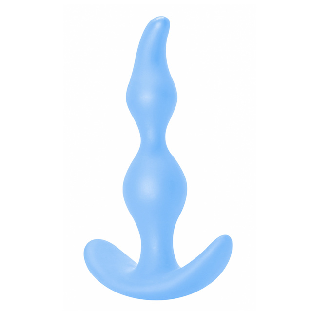 Lola Games Bent Anal Plug - Korek analny, Niebieski, 13 cm