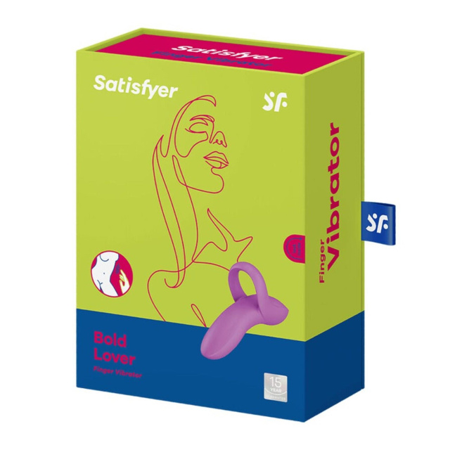 Вібратор на палець Satisfyer Bold Lover, 9.3 см (рожевий)
