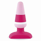 Анальна пробка FeelzToys Plugz Butt Plug, 7 см (рожевий)