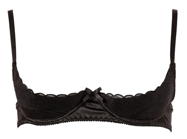 Бюстгальтер открытый Cottelli Lingerie, 80B (черный)