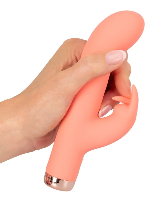 Вібратор-кролик You2Toys Peachy Mini Rabbit, 16.7 см (персиковий)
