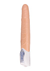 Реалистичный вибратор Seven Creations Long John, 17 см (телесный)