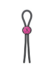 Ерекційне кільце-ласо Mr.Dorcel, 28.5 см (чорний)