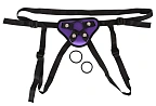 Orion Universal Harness + 3 Rings - Strapon, Fioletowy, One size