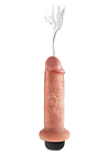 Фаллоимитатор с эякуляцией Pipedream Squirting Cock, 17,8 см (телесный)