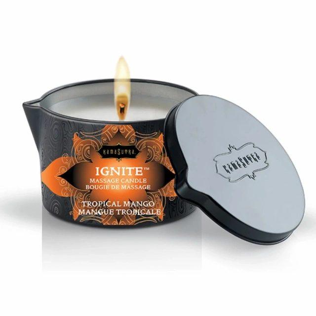 Массажная свеча Kama Sutra Ignite Tropical Mango, 170 мл