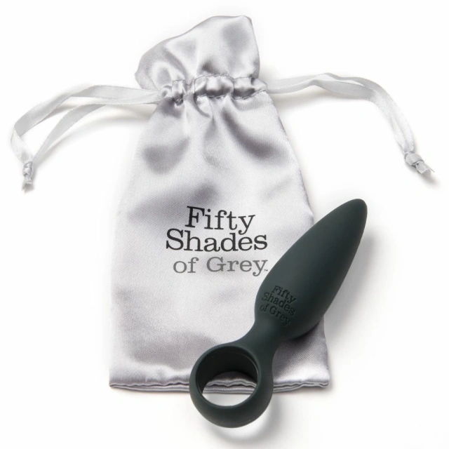 Korek analny Fifty Shades of Grey Something Forbidden, 10.8 cm (czarny)