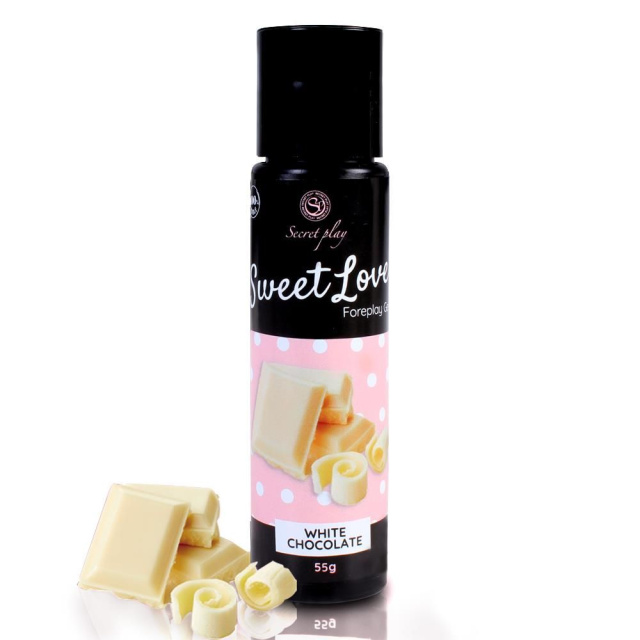 Secret Play - Żel, Biała czekolada, 60 ml