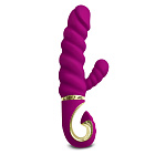 Wibrator królik Gvibe Gcandy, 22 cm (malinowy)